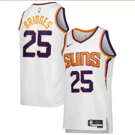 Men's Mikal Bridges #25 Phoenix Suns Swingman NBA Jersey - Association Edition22/23 - buybasketballnow