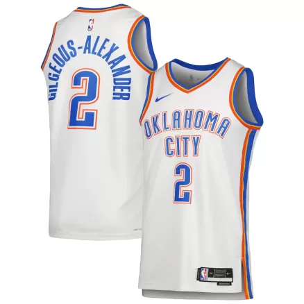 Men's Shai Gilgeous-Alexander #2 Oklahoma City Thunder Swingman NBA Jersey - Association Edition22/23 - buybasketballnow