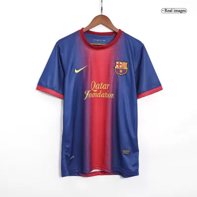 Retro 2012/13 Barcelona Home Soccer Jersey - buybasketballnow