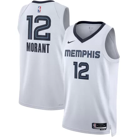Men's Ja Morant #12 Memphis Grizzlies Swingman NBA Jersey - Association Edition2022/23 - buybasketballnow