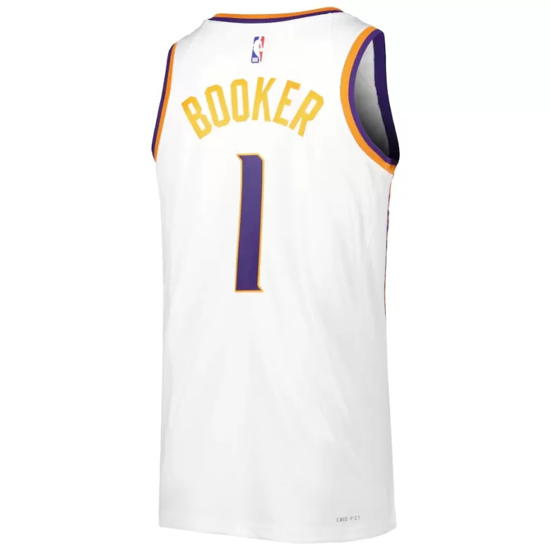 Men's Devin Booker #1 Phoenix Suns Swingman NBA Jersey - Association Edition22/23 - buybasketballnow