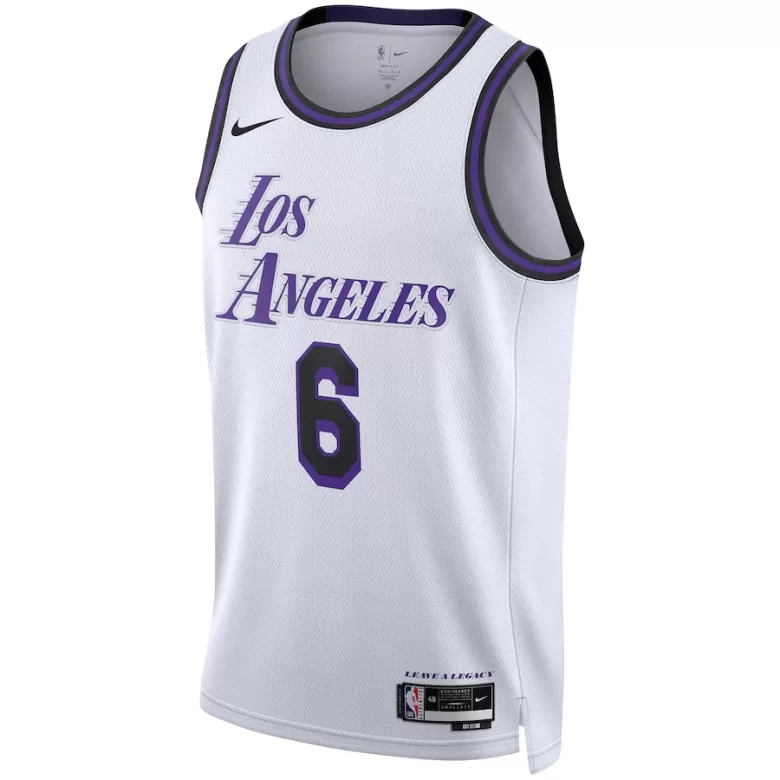 Men's LeBron James #6 Los Angeles Lakers Swingman NBA Jersey - City Edition 2022/23 - buybasketballnow