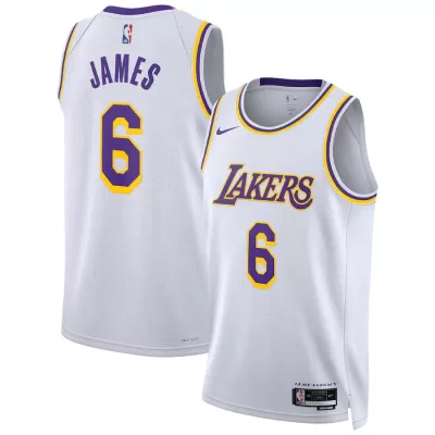 Men's LeBron James #6 Los Angeles Lakers Swingman NBA Jersey - Association Edition2022/23 - buybasketballnow