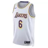 Men's LeBron James #6 Los Angeles Lakers Swingman NBA Jersey - Association Edition2022/23 - buybasketballnow