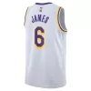 Men's LeBron James #6 Los Angeles Lakers Swingman NBA Jersey - Association Edition2022/23 - buybasketballnow