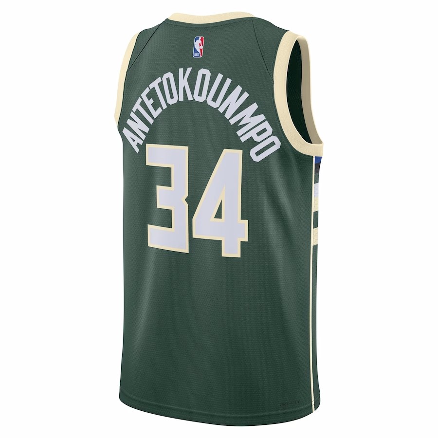 Nike Men's 2022-23 City Edition Milwaukee Bucks Khris Middleton #22 Royal  Dri-FIT Swingman Jersey