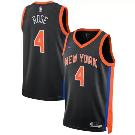 Men's Derrick Rose #4 New York Knicks Swingman NBA Jersey - City Edition 22/23 - buybasketballnow