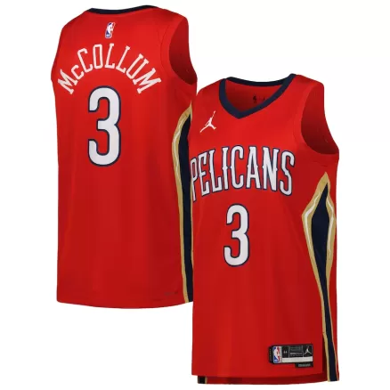 Men's CJ McCollum #3 New Orleans Pelicans Swingman NBA Jersey - Statement Edition 22/23 - buybasketballnow