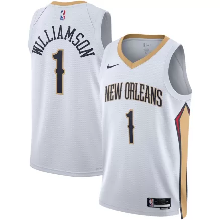 Men's Zion Williamson #1 New Orleans Pelicans NBA Jersey - Association Edition22/23 - buybasketballnow