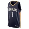 Men's Zion Williamson #1 New Orleans Pelicans NBA Jersey - Icon Edition 22/23 - buybasketballnow