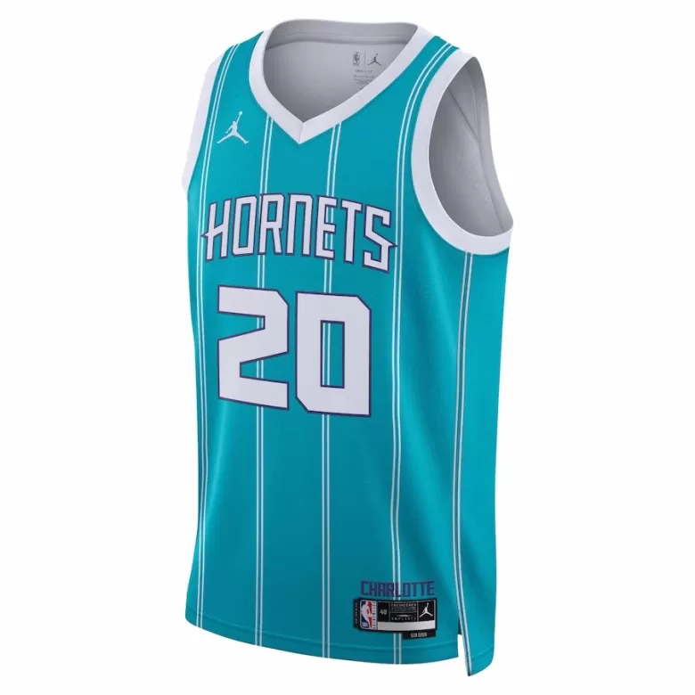 Men's Gordon Hayward #20 Charlotte Hornets Swingman NBA Jersey - Icon Edition 2022/23 - buybasketballnow