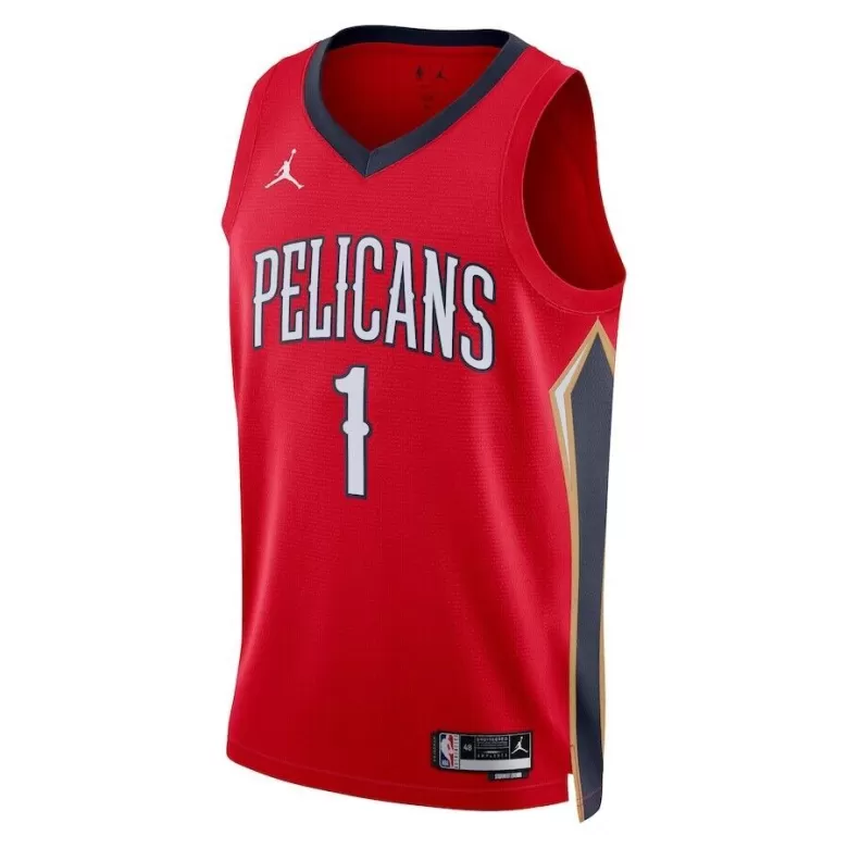 Men's Zion Williamson #1 New Orleans Pelicans NBA Jersey 22/23 - buybasketballnow