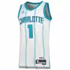 Men's Ball #1 Charlotte Hornets Swingman NBA Jersey - Association Edition2022/23 - buybasketballnow