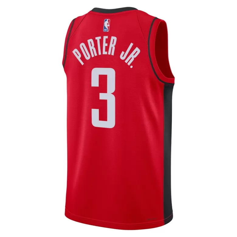 Men's Kevin Porter Jr. #3 Houston Rockets Swingman NBA Jersey - Icon Edition 2022/23 - buybasketballnow