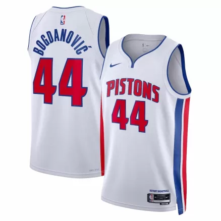 Men's Bojan Bogdanovic #44 Detroit Pistons Swingman NBA Jersey - Association Edition2022/23 - buybasketballnow