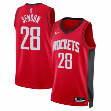 Men's Alperen Sengun #28 Houston Rockets Swingman NBA Jersey - Icon Edition 2022/23 - buybasketballnow