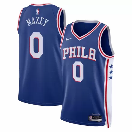 Men's Tyrese Maxey #0 Philadelphia 76ers Swingman NBA Jersey - Icon Edition 22/23 - buybasketballnow