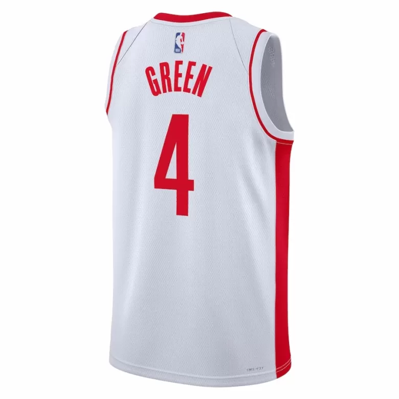Men's Jalen Green #4 Houston Rockets Swingman NBA Jersey - Association Edition2022/23 - buybasketballnow