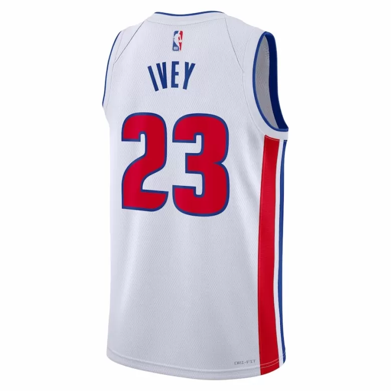 Men's Jaden Ivey #23 Detroit Pistons Swingman NBA Jersey - Association Edition2022/23 - buybasketballnow