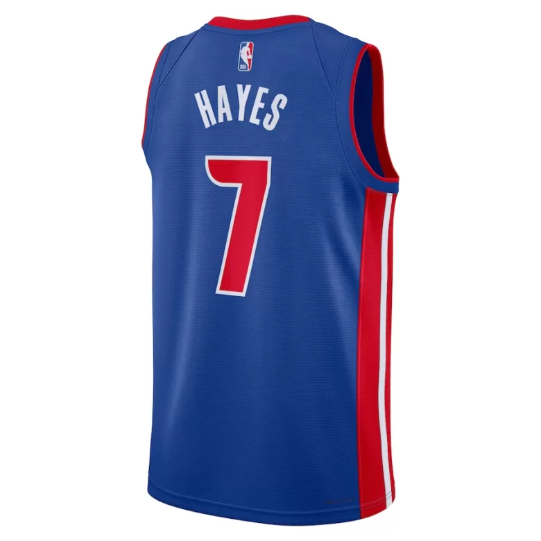 Men's Killian Hayes #7 Detroit Pistons Swingman NBA Jersey - Icon Edition 2022/23 - buybasketballnow