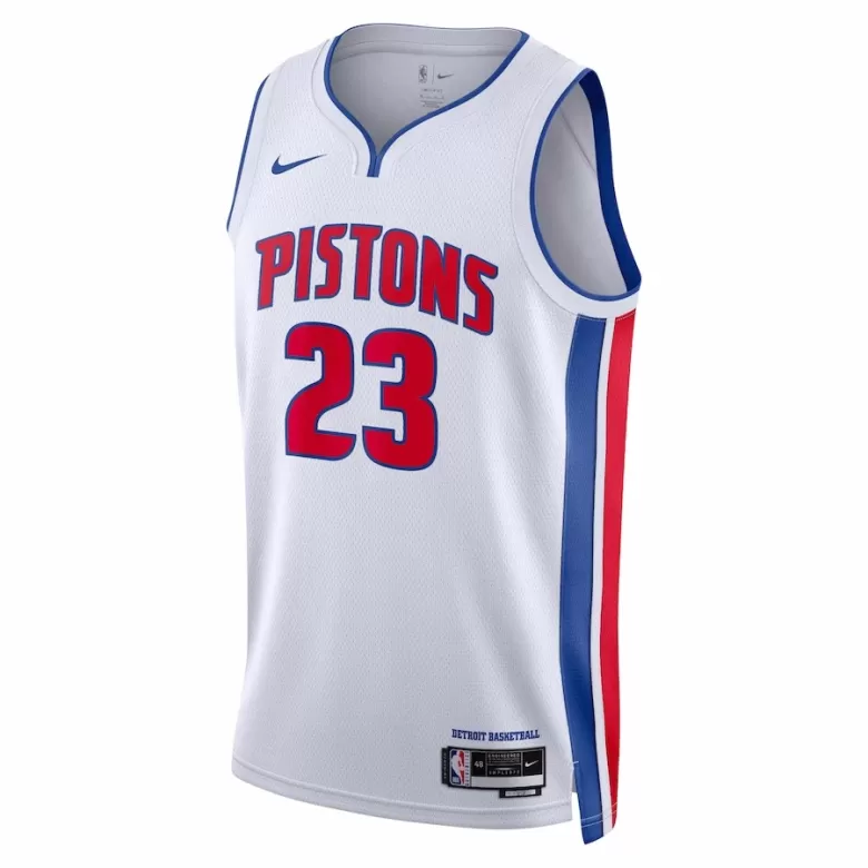 Men's Jaden Ivey #23 Detroit Pistons Swingman NBA Jersey - Association Edition2022/23 - buybasketballnow