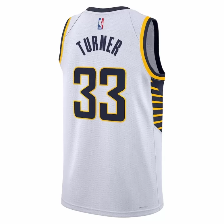 Men's Myles Turner #33 Indiana Pacers Swingman NBA Jersey - Association Edition2022/23 - buybasketballnow