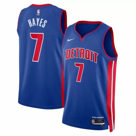 Men's Killian Hayes #7 Detroit Pistons Swingman NBA Jersey - Icon Edition 2022/23 - buybasketballnow