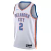 Men's Shai Gilgeous-Alexander #2 Oklahoma City Thunder Swingman NBA Jersey - Association Edition 2022/23 - buybasketballnow