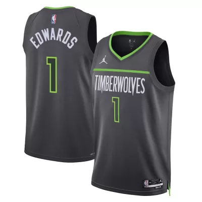 Men's Anthony Edwards #1 Minnesota Timberwolves Swingman NBA Jersey - Statement Edition 2022/23 - buybasketballnow