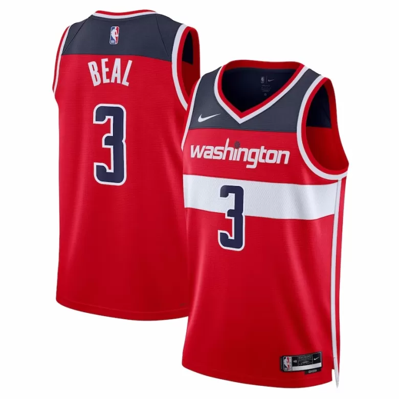 Men's Bradley Beal #3 Washington Wizards Swingman NBA Jersey - Icon Edition 2022/23 - buybasketballnow