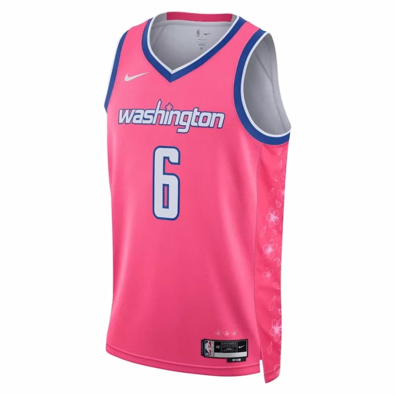Men's Kristaps Porzingis #6 Washington Wizards Swingman NBA Jersey - City Edition 2022/23 - buybasketballnow