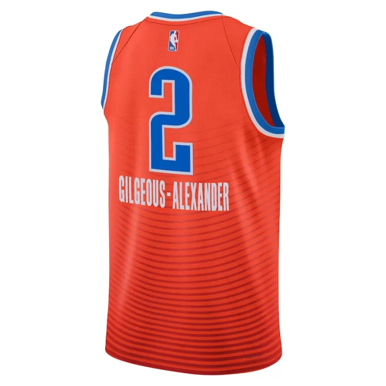 Men's Shai Gilgeous-Alexander #2 Oklahoma City Thunder Swingman NBA Jersey - Statement Edition 2022/23 - buybasketballnow