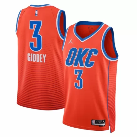 Men's Josh Giddey #3 Oklahoma City Thunder Swingman NBA Jersey - Statement Edition 2022/23 - buybasketballnow