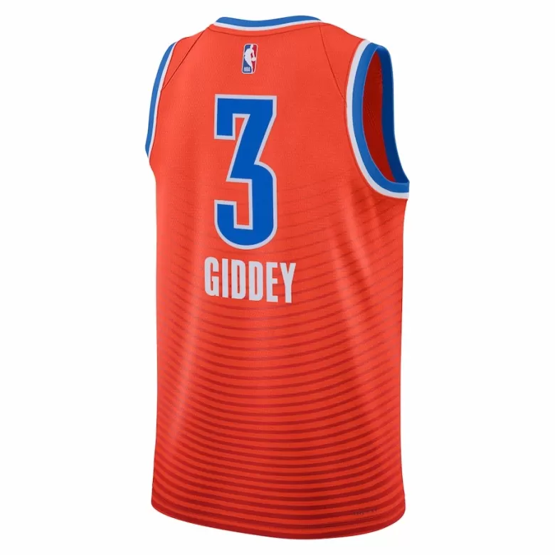 Men's Josh Giddey #3 Oklahoma City Thunder Swingman NBA Jersey - Statement Edition 2022/23 - buybasketballnow