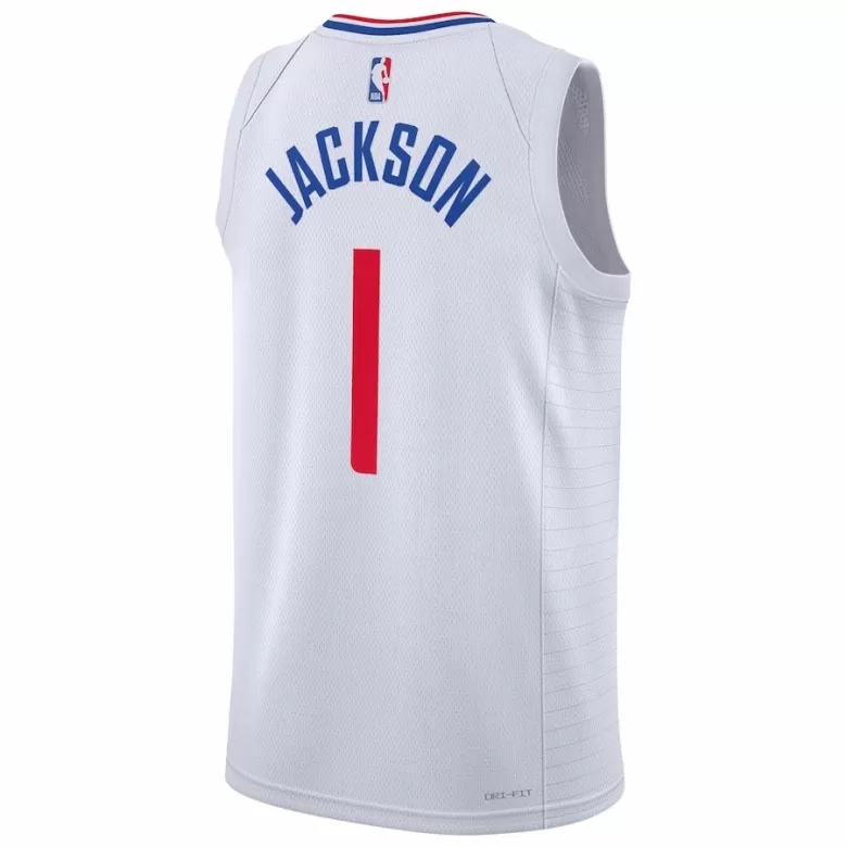 Men's Reggie Jackson #1 Los Angeles Clippers Swingman NBA Jersey - Association Edition2022/23 - buybasketballnow