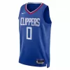 Men's Russell Westbrook #0 Los Angeles Clippers Swingman NBA Jersey - Icon Edition 2022/23 - buybasketballnow