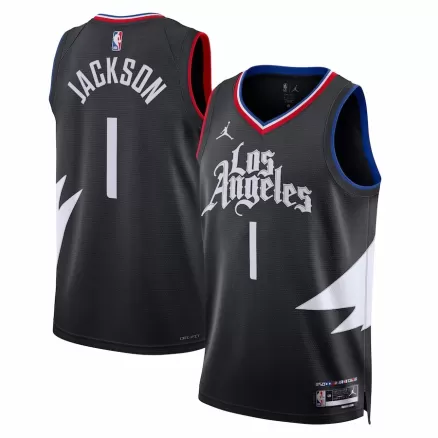 Men's Reggie Jackson #1 Los Angeles Clippers Swingman NBA Jersey - Statement Edition 2022/23 - buybasketballnow