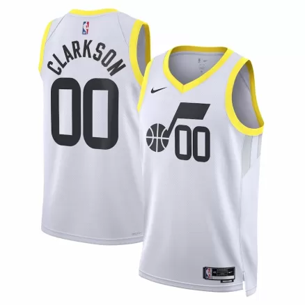 Men's Jordan Clarkson #00 Utah Jazz Swingman NBA Jersey - Association Edition2022/23 - buybasketballnow