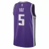 Men's De'Aaron Fox #5 Sacramento Kings Swingman NBA Jersey - Icon Edition 2022/23 - buybasketballnow