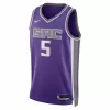 Men's De'Aaron Fox #5 Sacramento Kings Swingman NBA Jersey - Icon Edition 2022/23 - buybasketballnow