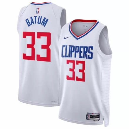 Men's Nicolas Batum #33 Los Angeles Clippers Swingman NBA Jersey - Association Edition2022/23 - buybasketballnow