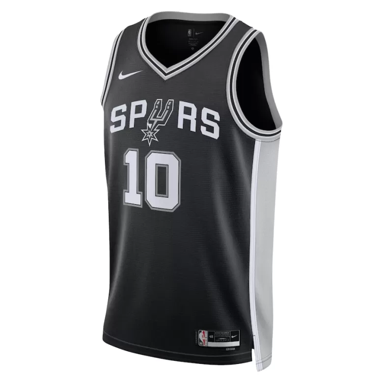 Men's Jeremy Sochan #10 San Antonio Spurs Swingman NBA Jersey - Icon Edition 2022/23 - buybasketballnow