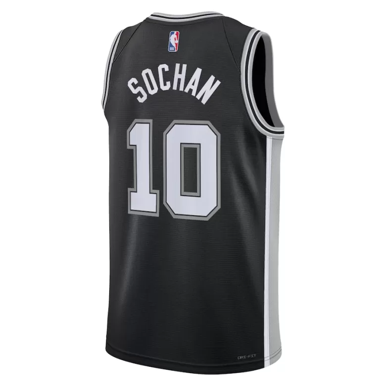 Men's Jeremy Sochan #10 San Antonio Spurs Swingman NBA Jersey - Icon Edition 2022/23 - buybasketballnow