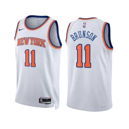 Men's Jalen Brunson #11 New York Knicks Swingman NBA Jersey - Association Edition2022/23 - buybasketballnow