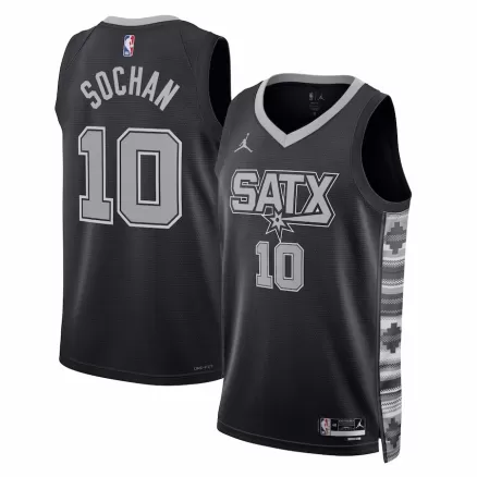 Men's Jeremy Sochan #10 San Antonio Spurs Swingman NBA Jersey - Statement Edition 2022/23 - buybasketballnow