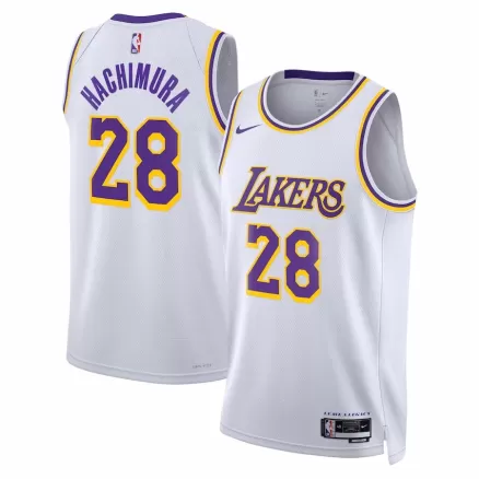 Men's Rui Hachimura #28 Los Angeles Lakers Swingman NBA Jersey - Association Edition2022/23 - buybasketballnow