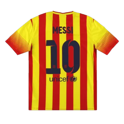 Retro MESSI #10 2013/14 Barcelona Away Soccer Jersey - buybasketballnow