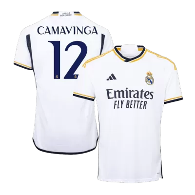 CAMAVINGA #12 Real Madrid Home Soccer Jersey 2023/24 - buybasketballnow