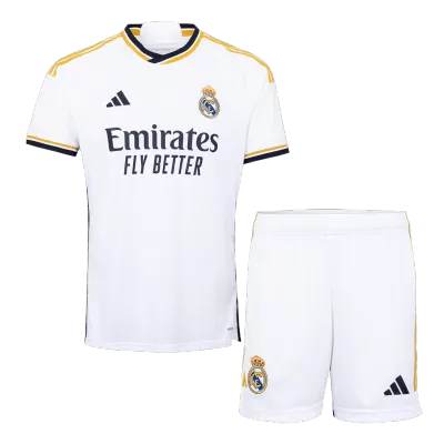 Real Madrid Home Soccer Jersey Kit(Jersey+Shorts) 2023/24 - buybasketballnow