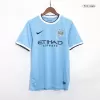 Retro 2013/14 Manchester City Home Soccer Jersey - buybasketballnow